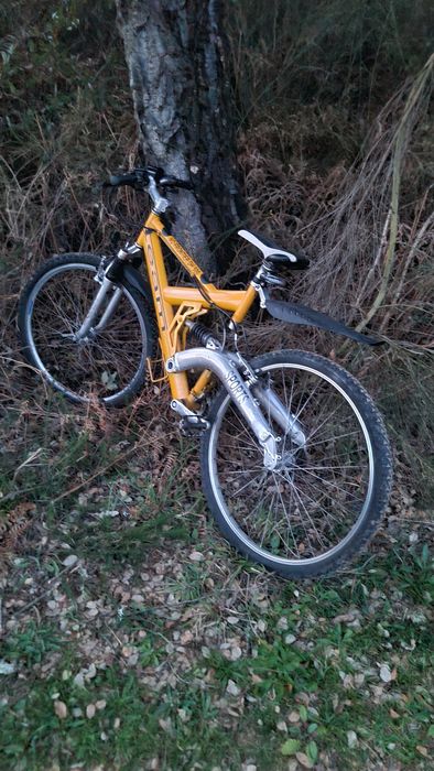 Bicicleta top usada