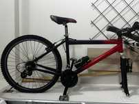 Bicicleta aluminio Preta