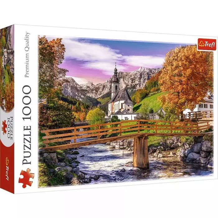 Puzzle 1000 elementów. Jesienna Bawaria. Trefl