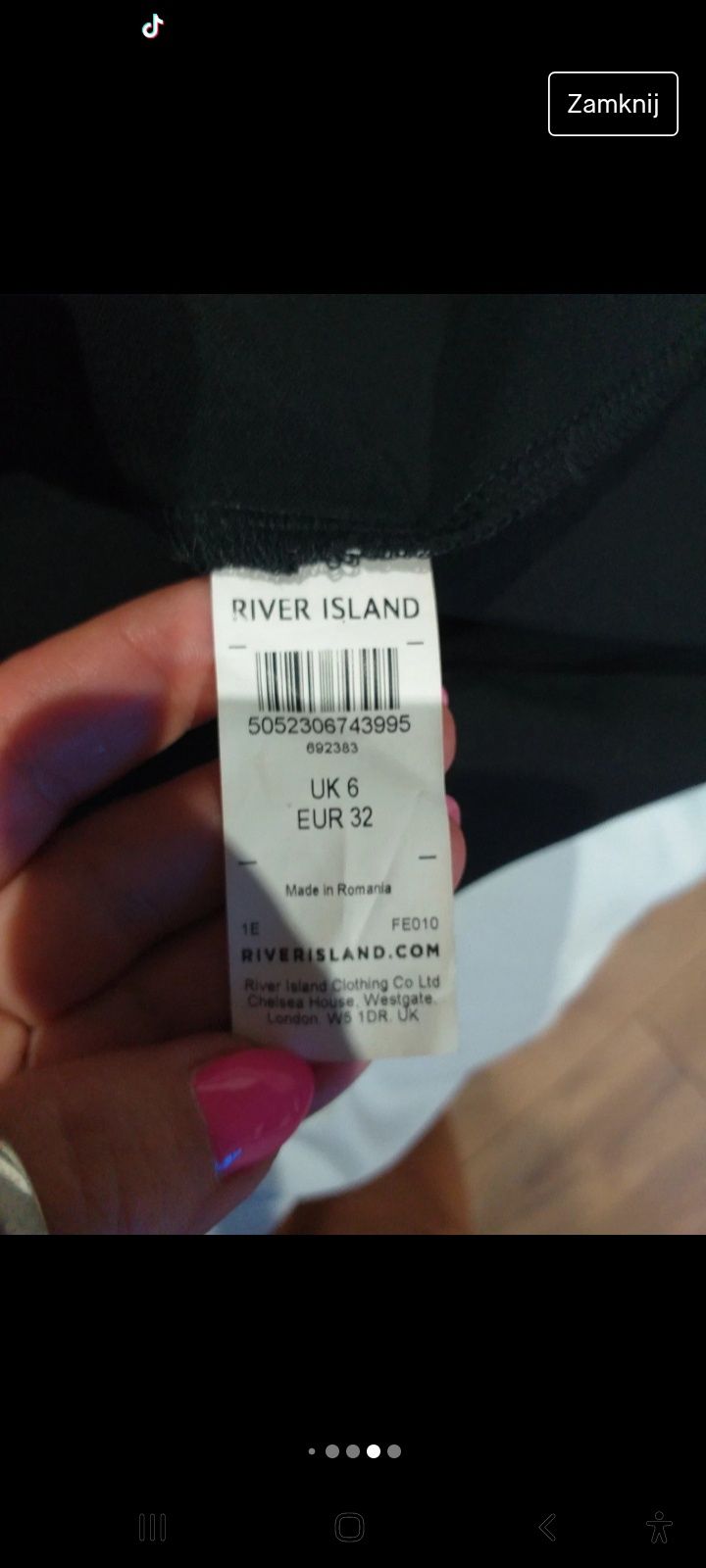 Bluzka River island