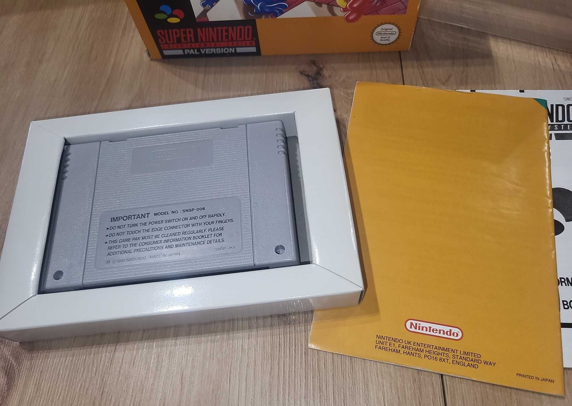 Gra Pac Attack Pac-Attack - NINTENDO SNES BDB- stan Komplet +Protektor
