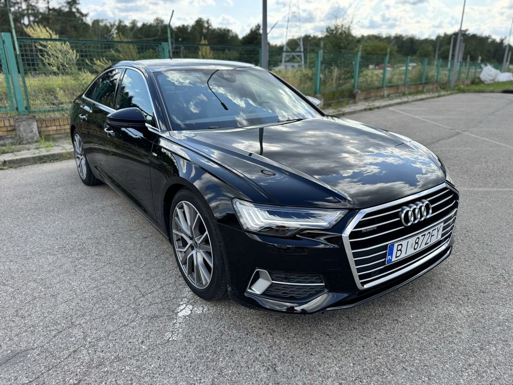 Auto do ślubu Audi A6 C8 45TFSI 2x sline