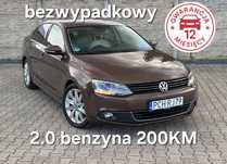 Volkswagen Jetta GWARANCJA 12msc !!! Bezwypadkowy, ASO, zadbany, bogato wyposażony