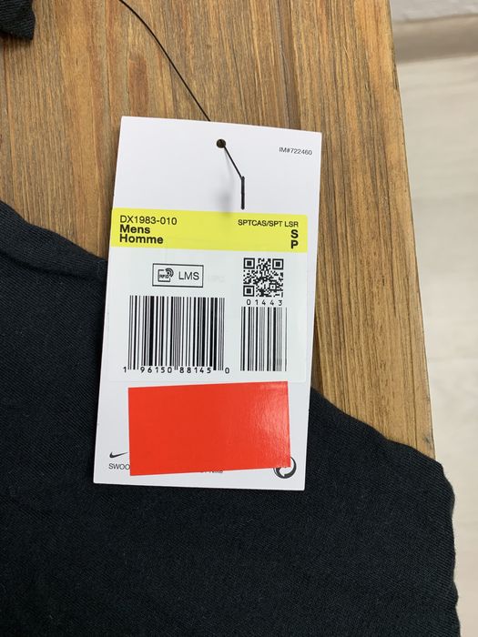 Новая мужская футболка Nike оригинал S черная