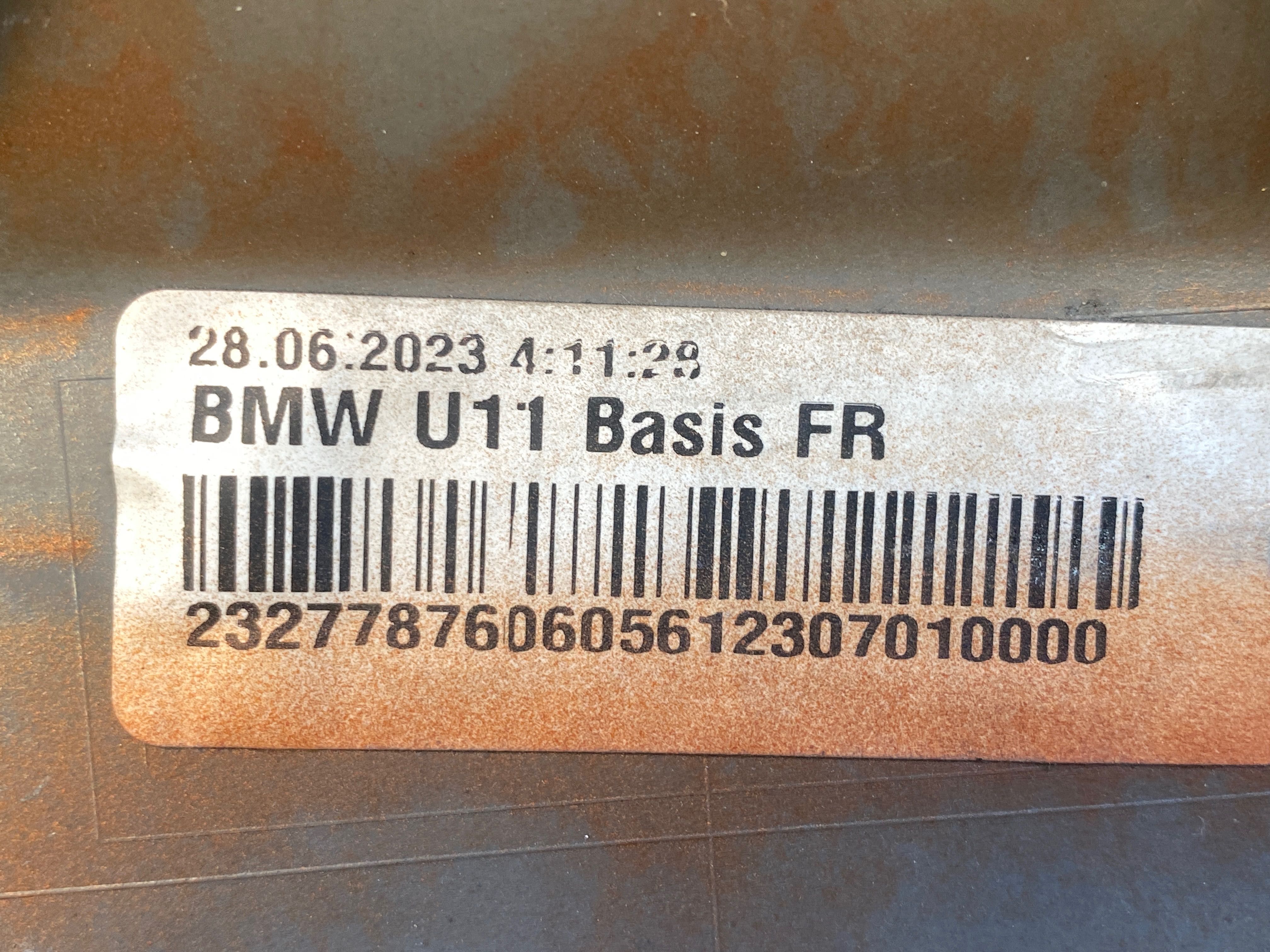 BMW iX1 X1 U11 zderzak przedni przód BASIS FR X Line idealny oryginał