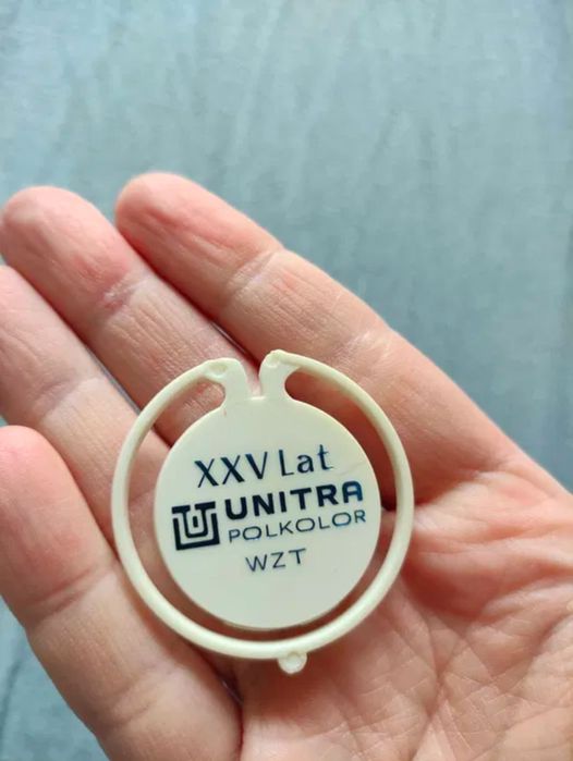 UNITRA Polkolor WZT 25 lat ciekawy gadżet z epoki PRL