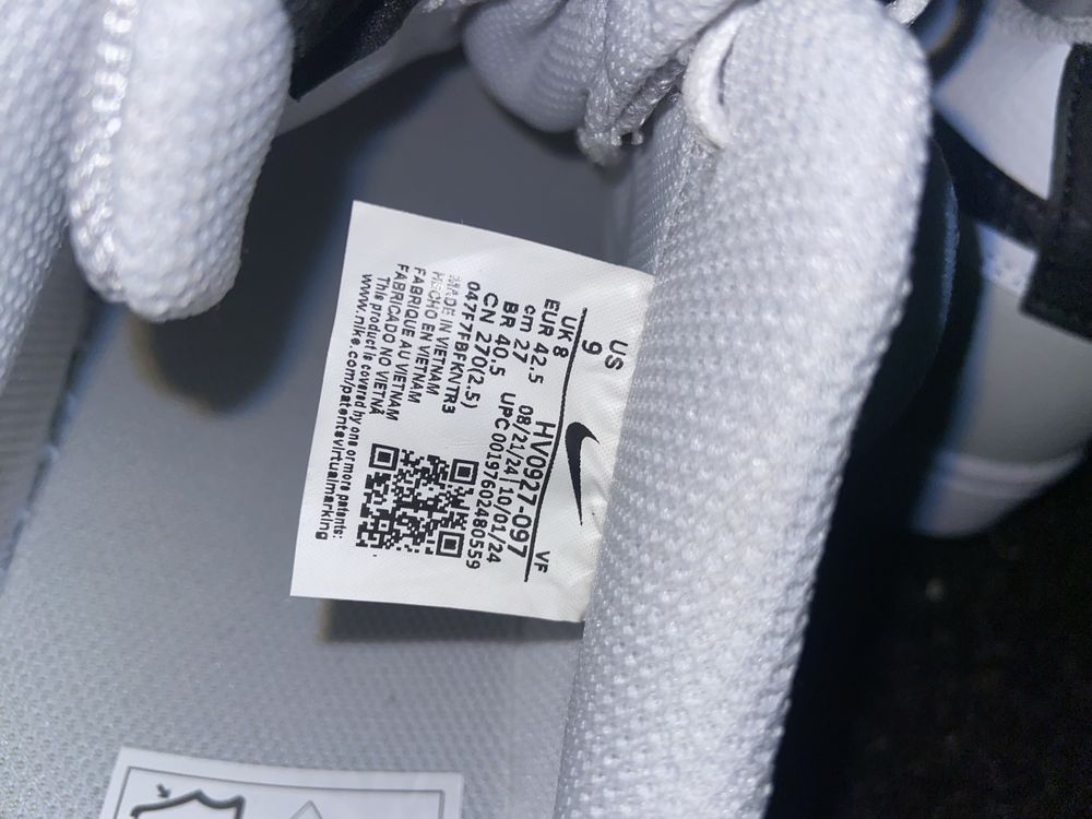 NIKE COURT vision low/ air force 7 Оригінал