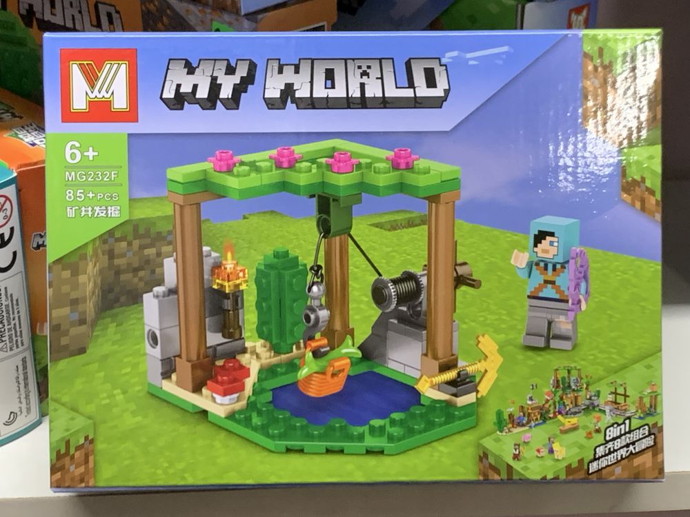 Лего Манкрафт 8 в 1 (My world)