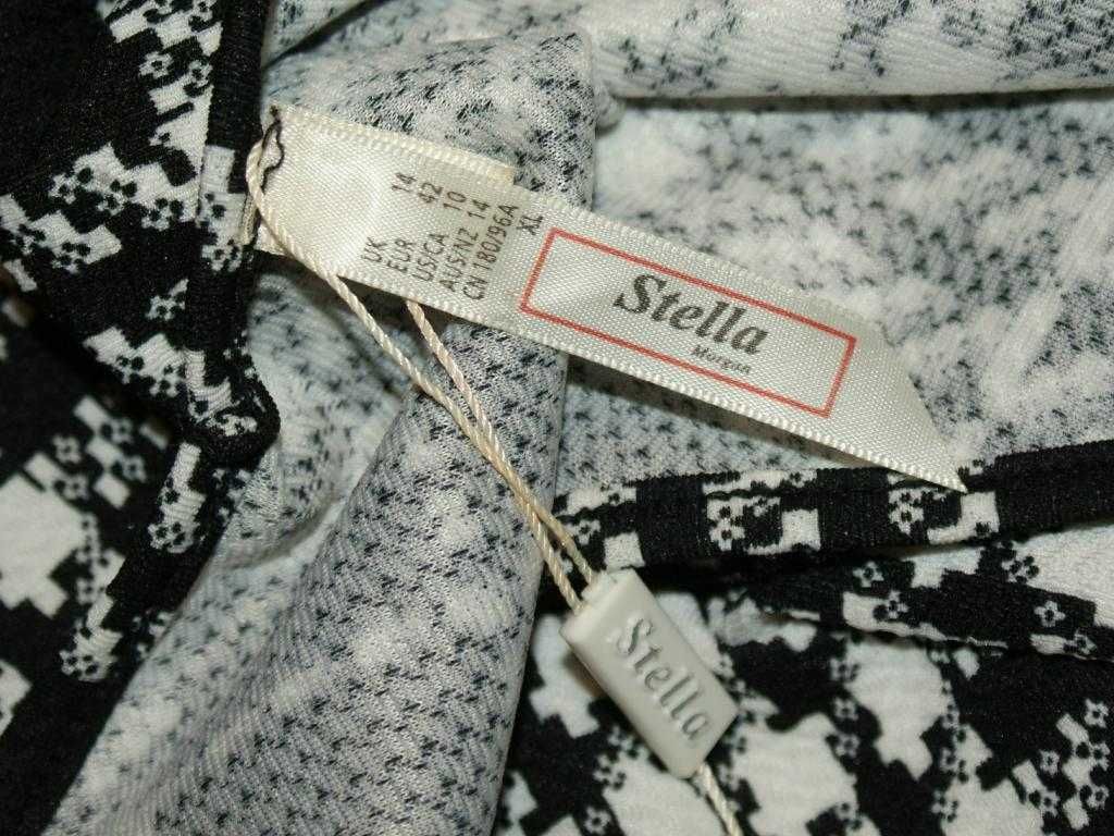 Stella Morgan spódnico-spodnie szerokie ogrodniczki kratka student 42