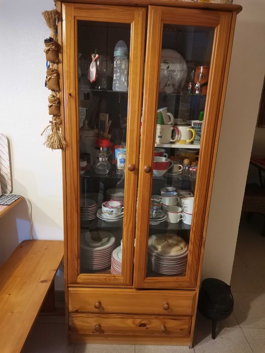 Louceiro de cozinha em pinho