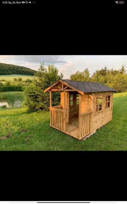 Дитячий будиночок дитячий майданчик