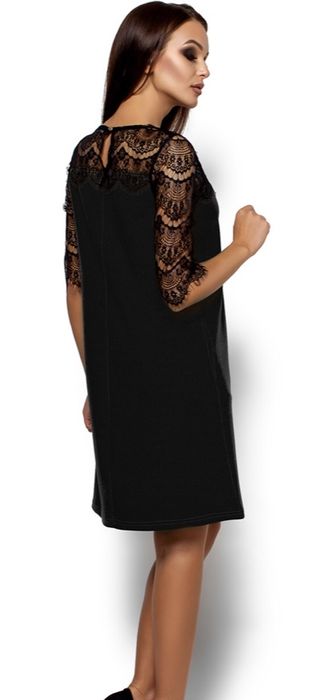 Платье черное размер S