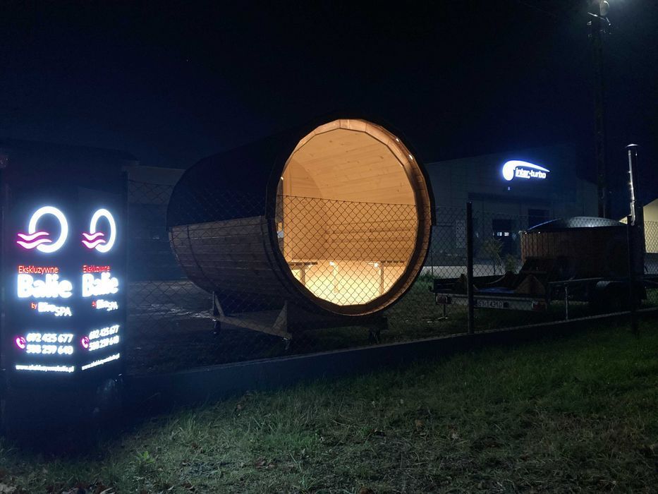 Sauna Ogrodowa 230cm -prod. Polska by Ekskluzywne balie URLOP DO 11.08