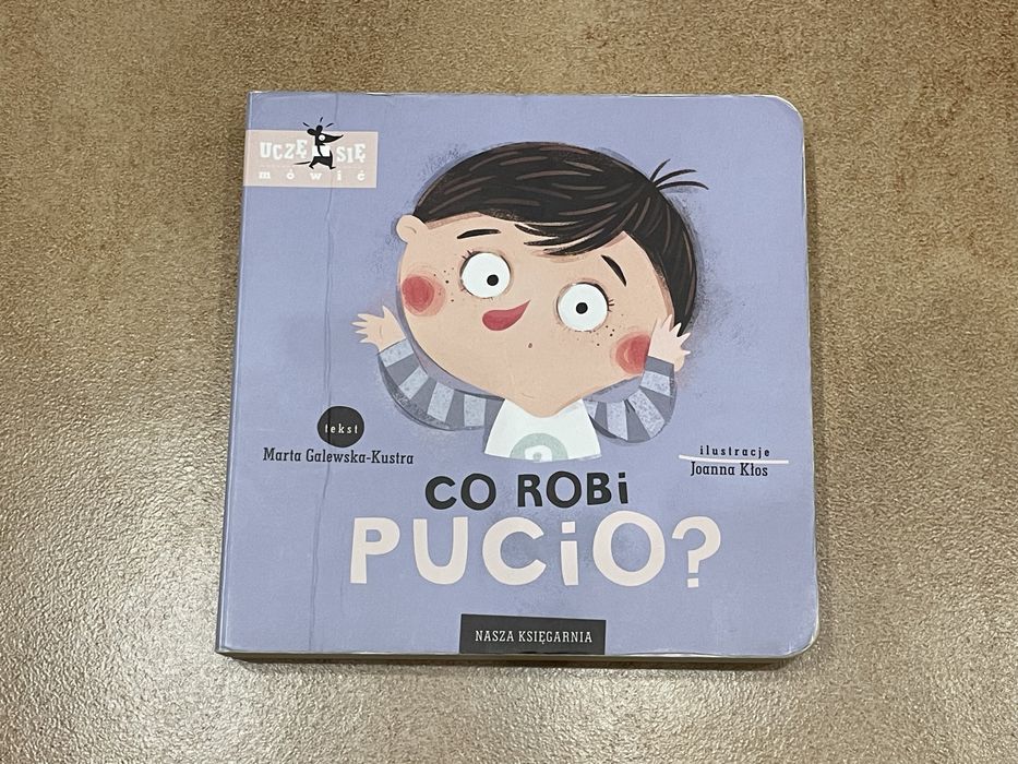 Pucio. Co robi Pucio? — książeczka kartonowa