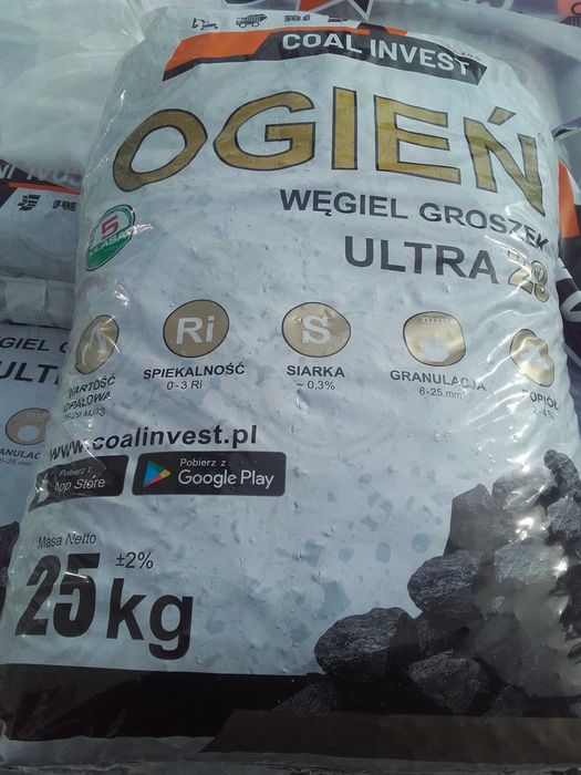 Groszek Ogień Ultra 29MJ popiół 2-4%
