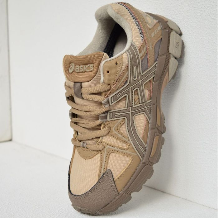 Зимние Кроссовки для девушек (36-41) Асикс коричневые новые зима-осень