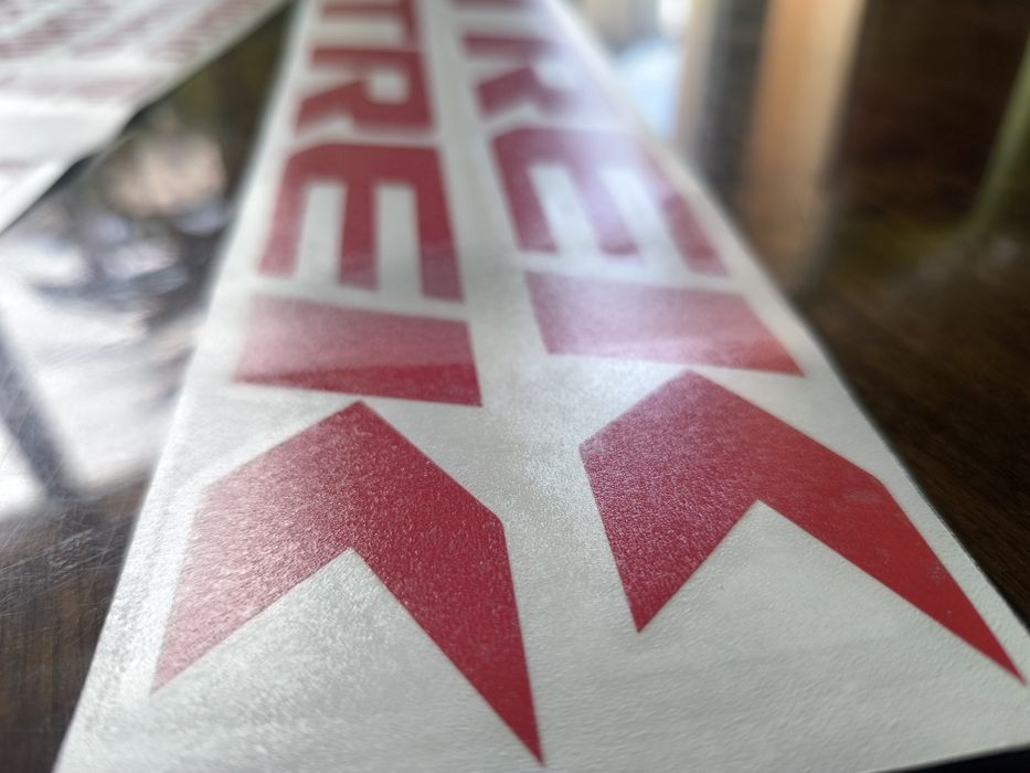 Naklejki rowerowe TREK Shimano rock shox zastępcze