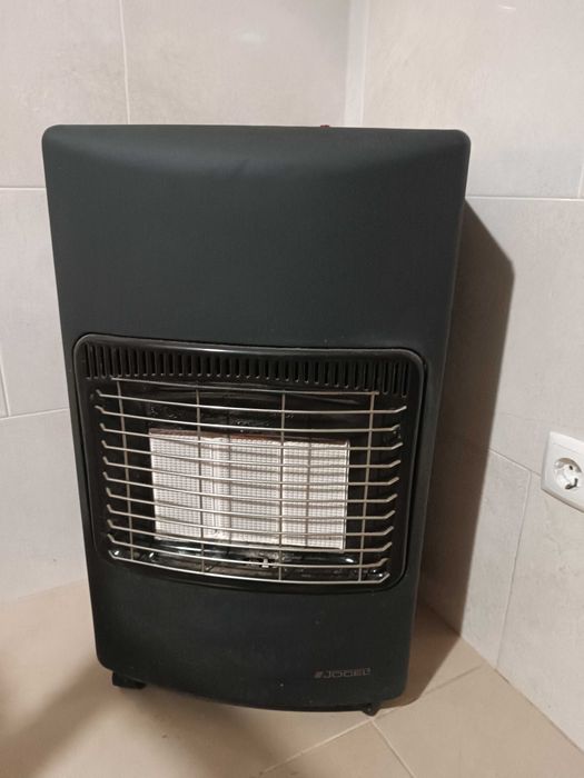 Aquecedor a gás com botija
