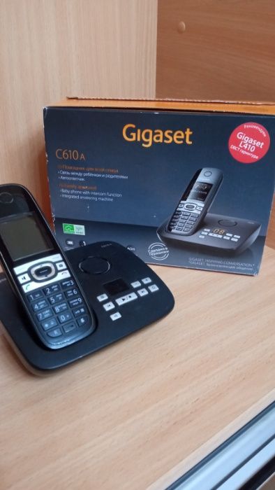 Беспроводный телефон с автоответчиком и опред Siemens Gigaset C610A