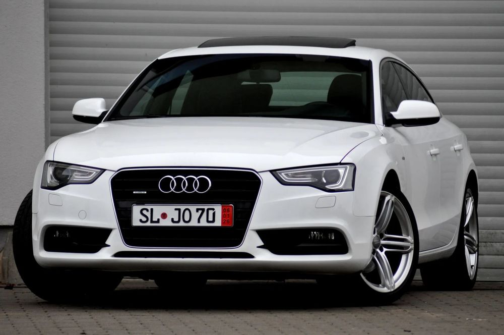 Audi A5 2,0TDI 177 PS * QUATTRO * S-LINE * manual * alu 19" * piękna