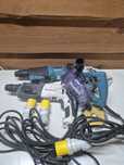 Makita 2x Młotowiertarka +Przecinarka 110v