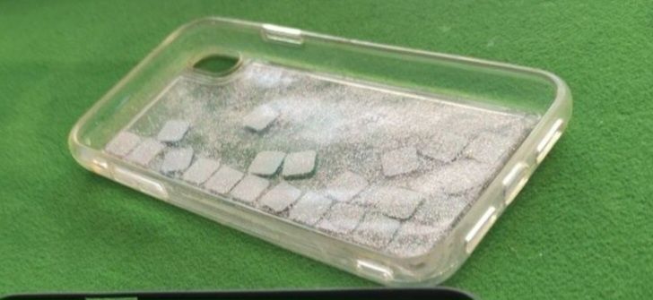 Etui Iphone XR brokat aplikacje