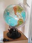 Candeeiro Globo Terrestre