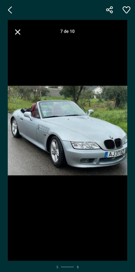 Bmw z3 1800 ano 98
