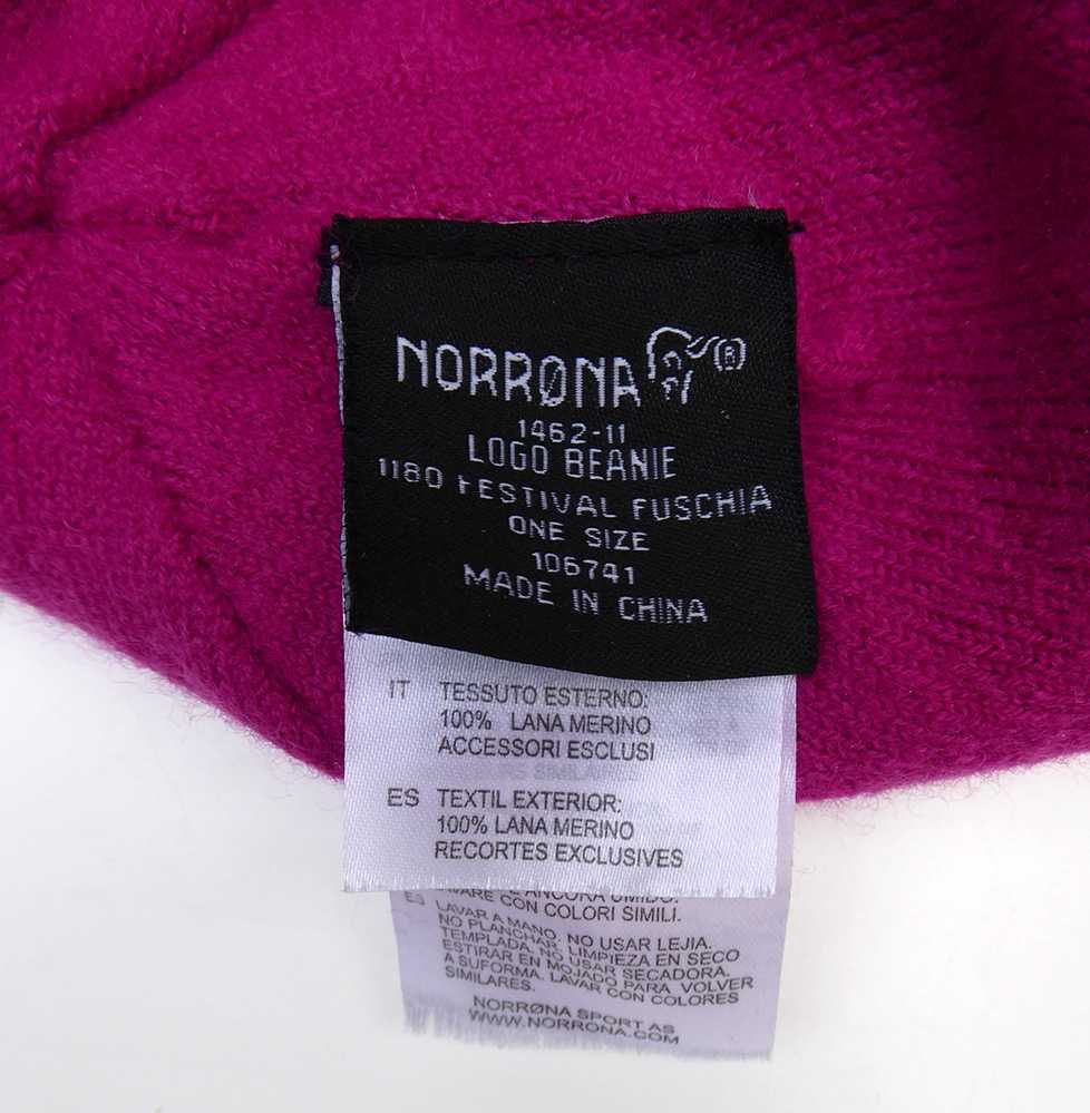 NORRONA Head Beanie ciepła czapka 100% Merino Wool