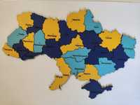 Мапа України на холодильник . Мапа України на магнітах