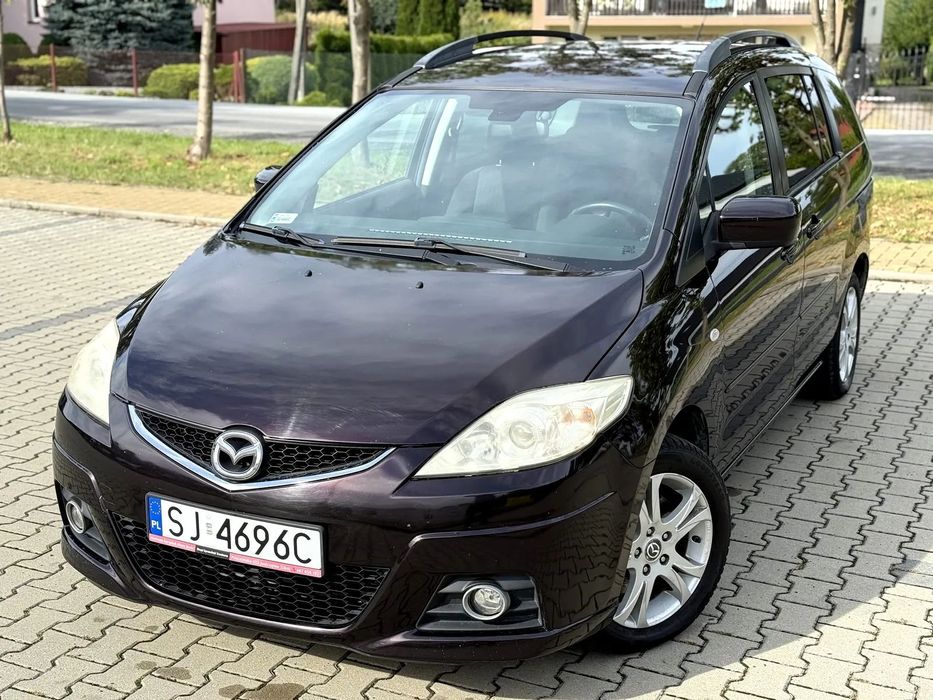 Mazda 5 1.8 Benzyna+7Foteli+Zarejestrowany+Super Stan-Bez Korozji