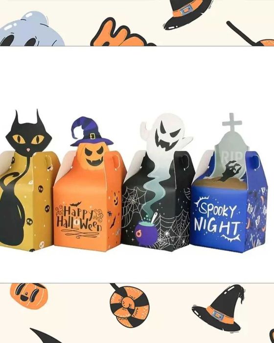 Saquinhos e Caixinhas de Haloween