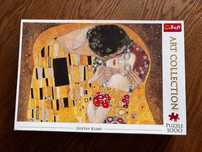 Puzzle 1000 art collection Gustav Klimt używane