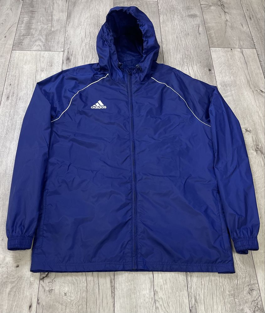 Adidas ветровка дождевик 2XL размер синяя оригинал