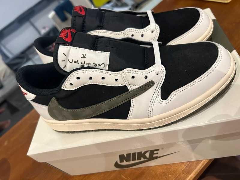 Jordan 1 Retro Low OG SP Travis Scott Olive R.40