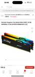 Kingston fury Beast RGB, DDR5, 32GB, 6000MHz, CL36