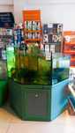 Aquário cascata para petshop