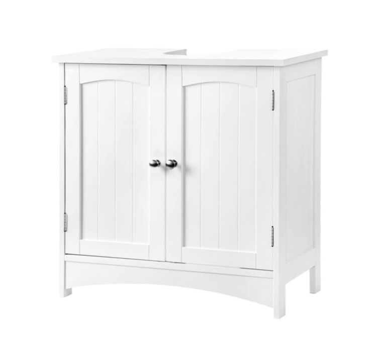 Szafka pod umywalkę biała