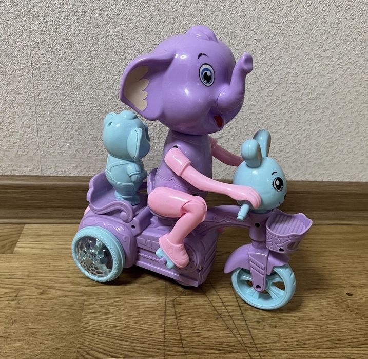 Чарівний мотоцикл музичний велосипед