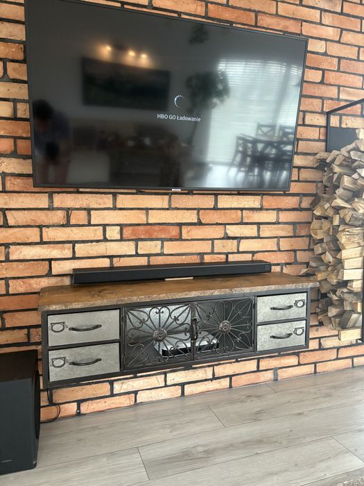 Industrialna szafka /komoda RTV - wisząca