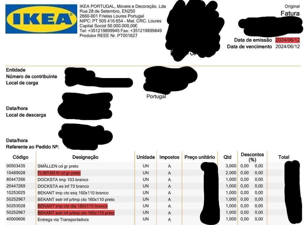 Conjunto de Mesa de escritório com cadeira
