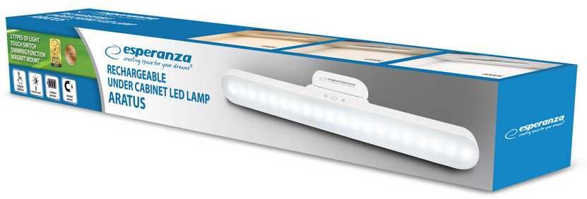 Lampka Podszafkowa LED 4W 6000K Kuchenna Oświetlenie pod szafkę