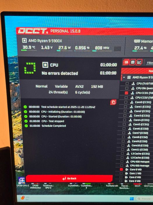 AMD Ryzen 9 5900X 12-Cores (3.7GHz-4.8GHz) 70MB AM4