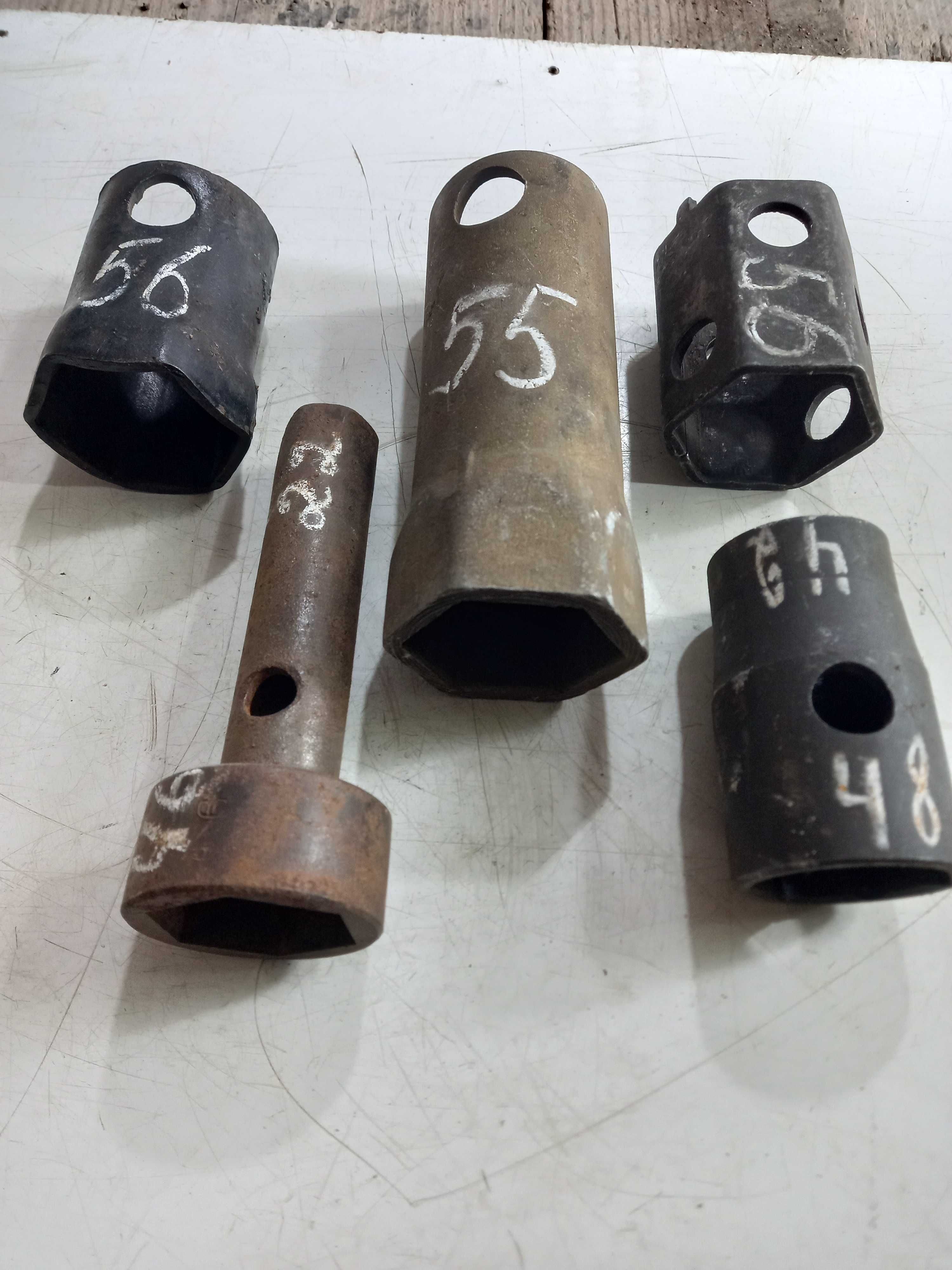 Ключі торцові 22 -55мм. ступічний 56,   Рожкові 6-36