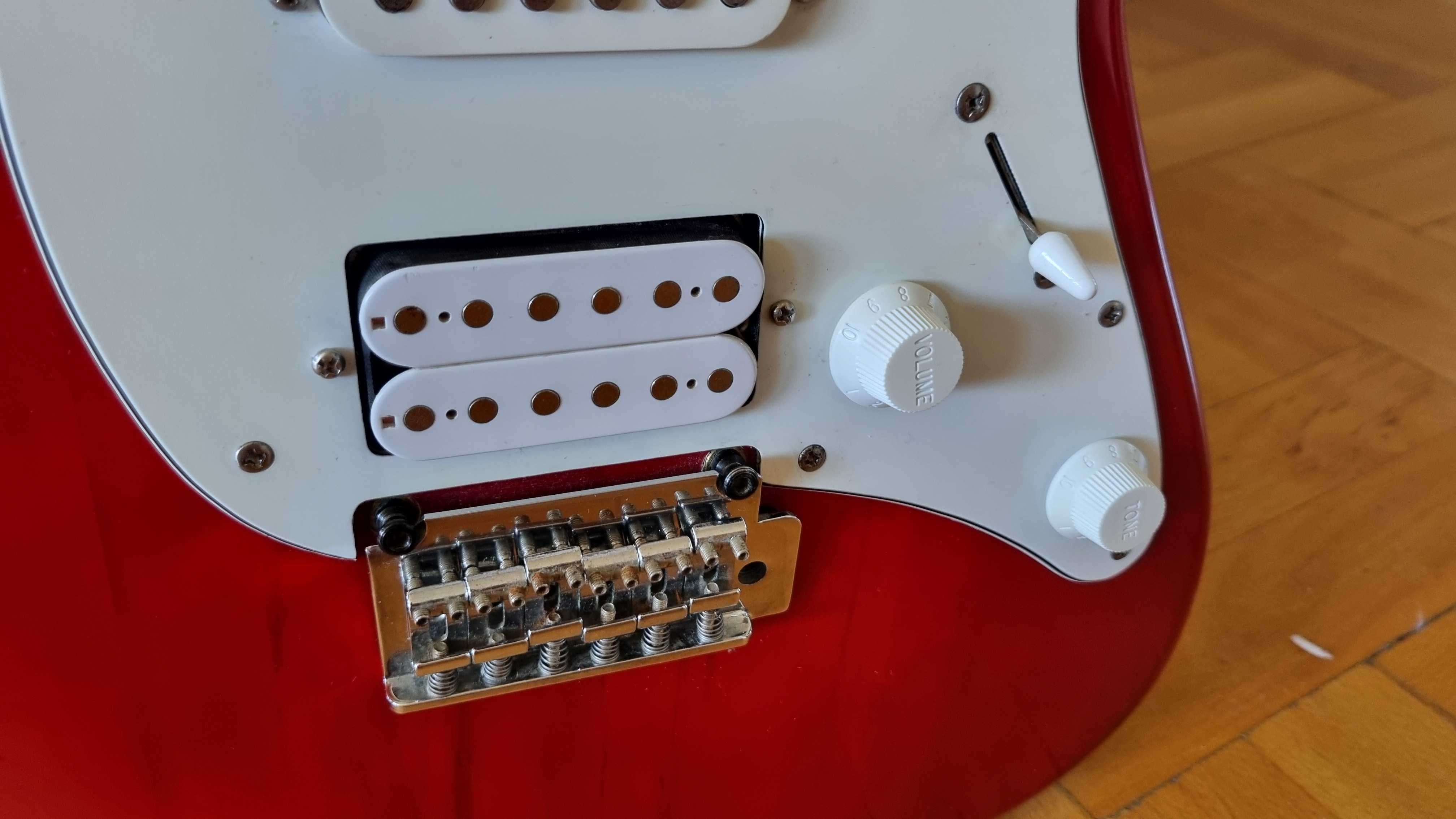 Gitara elektryczna ze wzmacniaczem