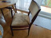 Retro 4  krzesła antyk vintage