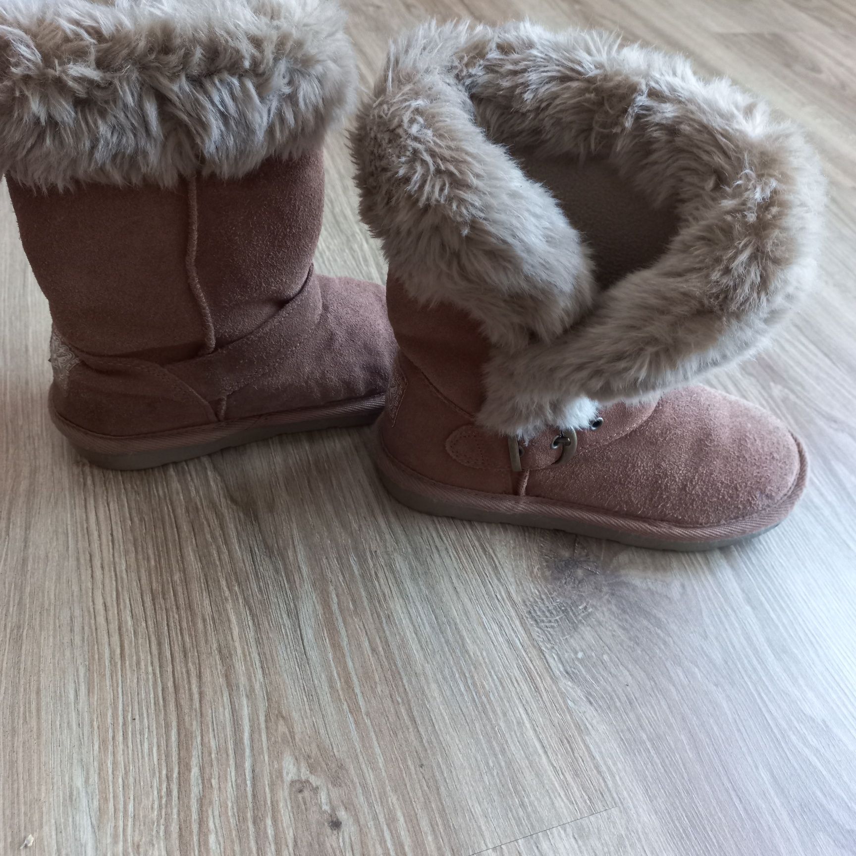 Buty zimowe kozaczki dziewczęce r.30,5 jak emu