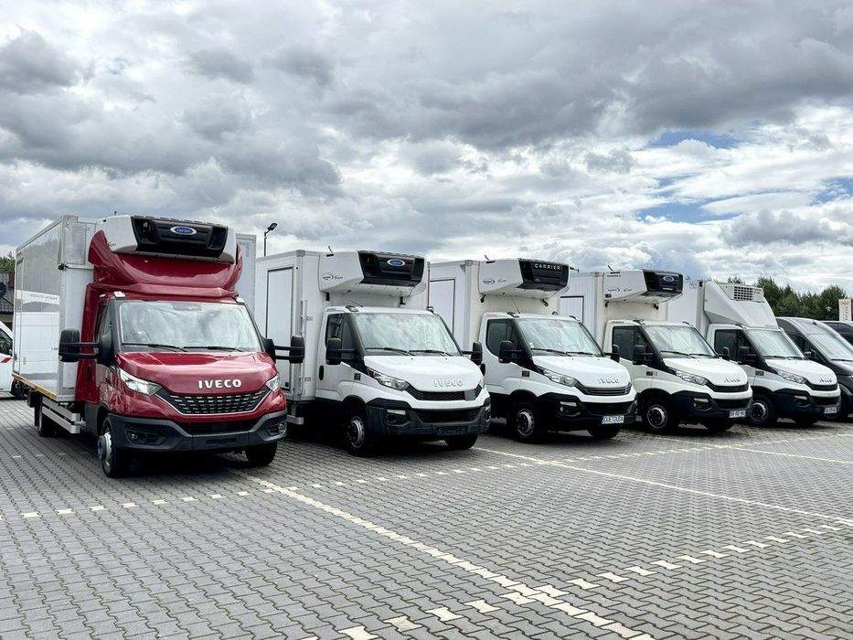 Iveco Daily 72C18 Mroźnia Ściana Grodziowa Podwójny Parownik  Agregat Supra 750 Boczne drzwi + Tył Winda Załadowcza