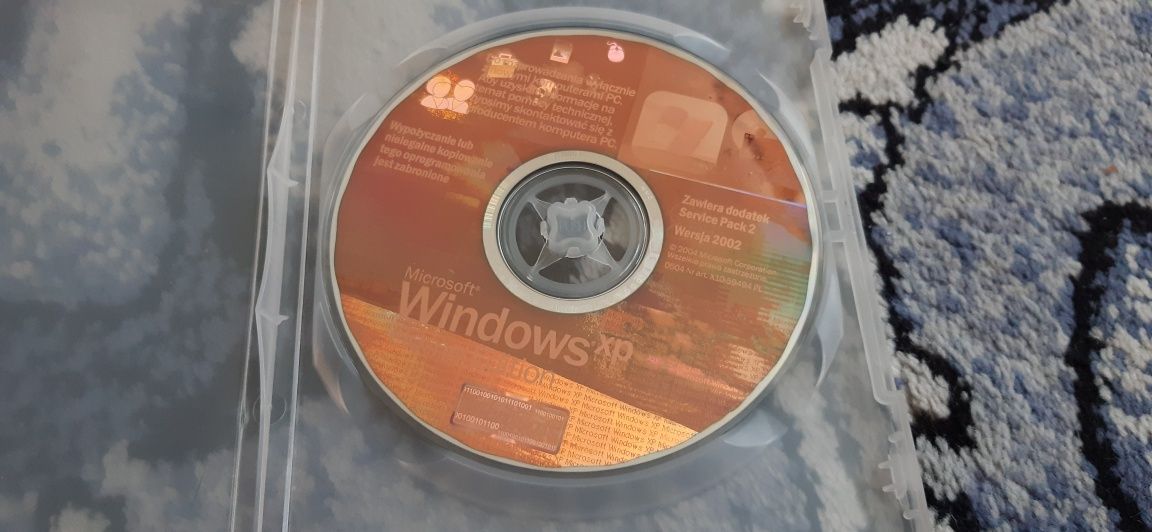 Windows XP Home 2002 Sp2 + klucz