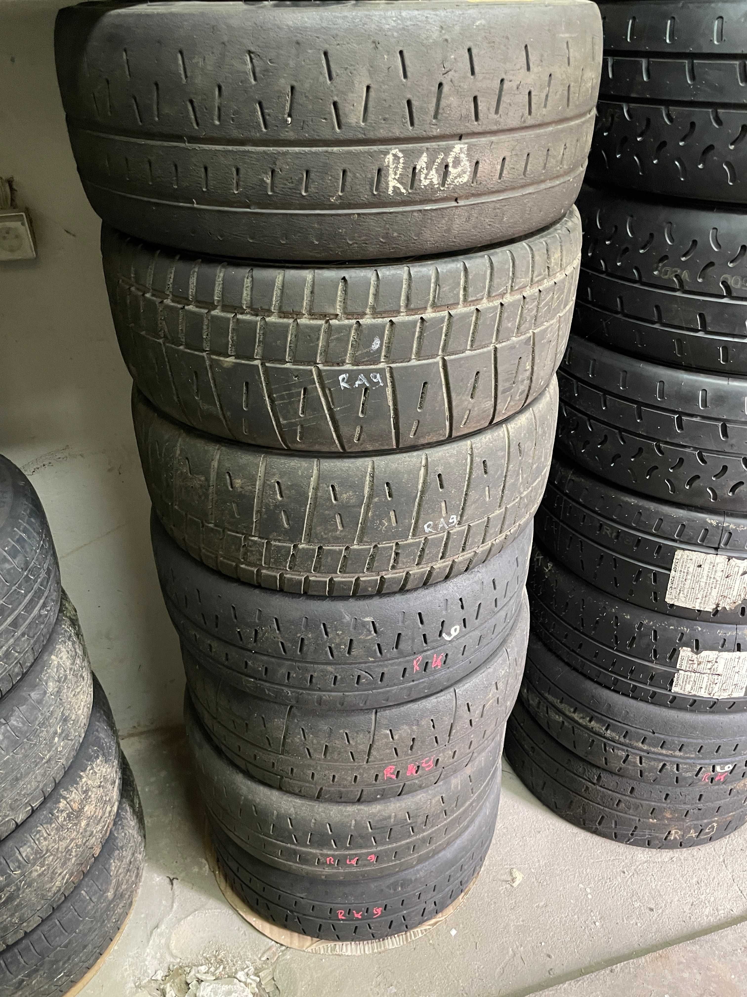 Opony rajdowe slick slik KJS Soft Pirelli Miękkie SS Michelin 18